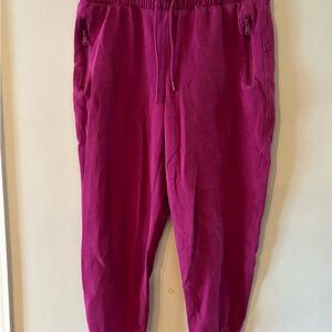 Old Navy Fuschia Jogger Pants
